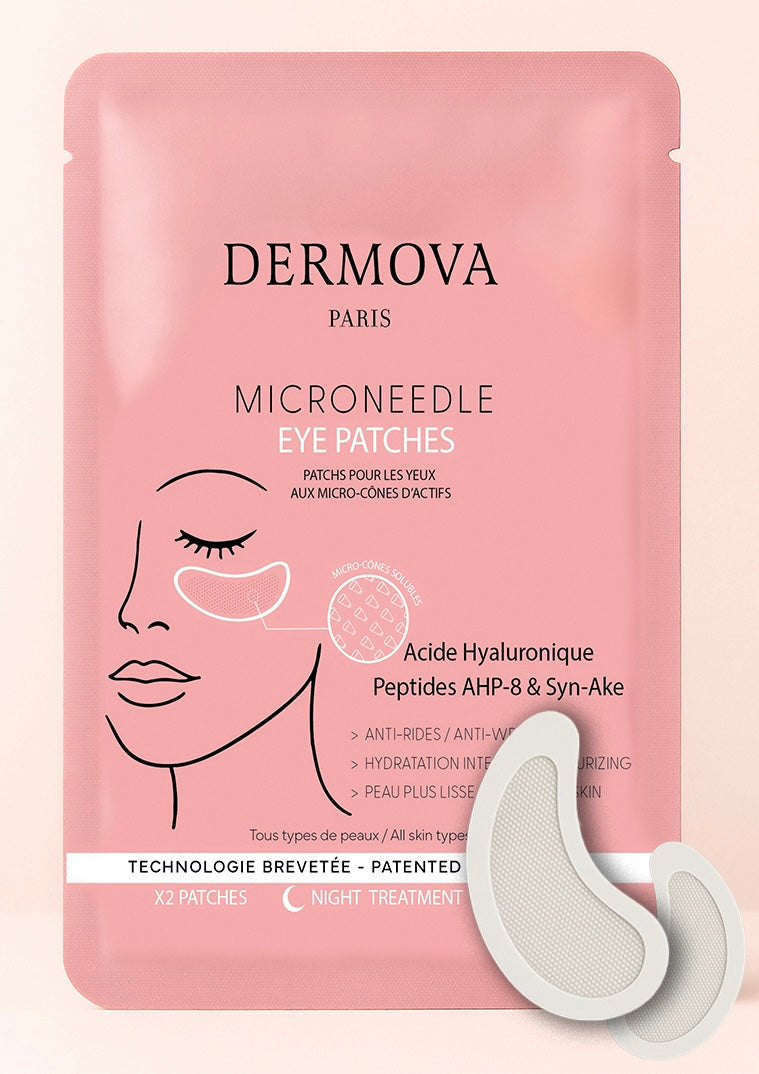 Patchs Contour des Yeux Anti-Âge Microneedling