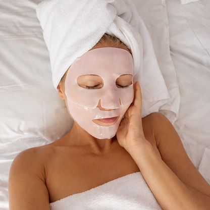 Mascarilla facial de colágeno – Después del sol