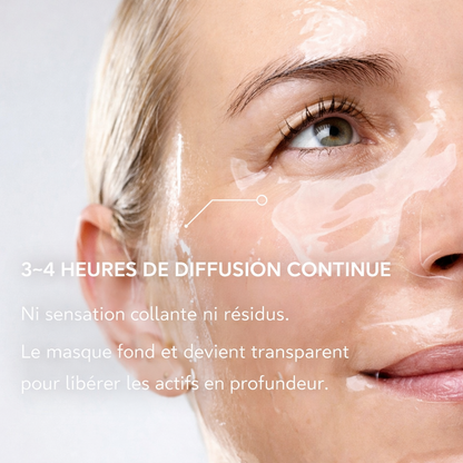 Mascarilla facial de colágeno – Después del sol