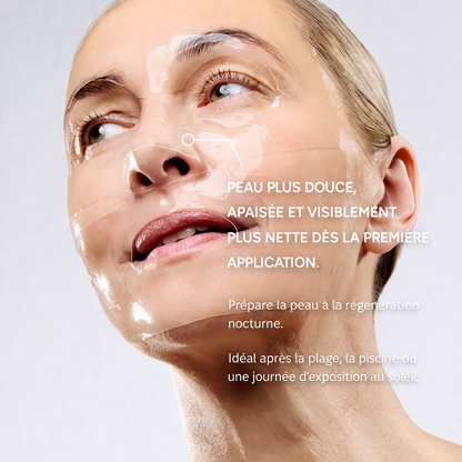 Mascarilla facial de colágeno – Después del sol